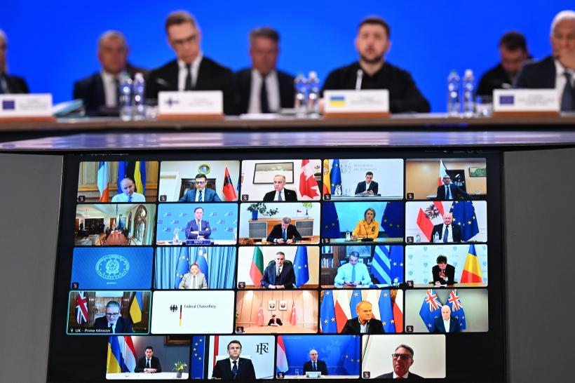 Nicușor Dan merge luni la Paris pentru reuniunea „Coaliției de Voință”. La întâlnire va fi prezent și Volodimir Zelenski