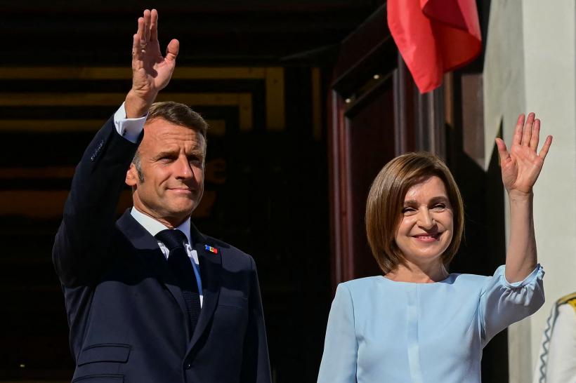 Maia Sandu participă, în premieră, la o reuniune a Coaliției de Voință. Preşedinta Moldovei a fost invitată de Macron, la Paris