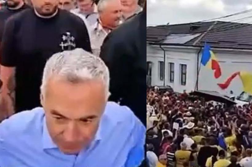Cum a fost regizată vizita lui Călin Georgescu la Izbiceni. Primar: "Au fost aduși cu autocarele AUR. Și-au luat legumele și au plecat”