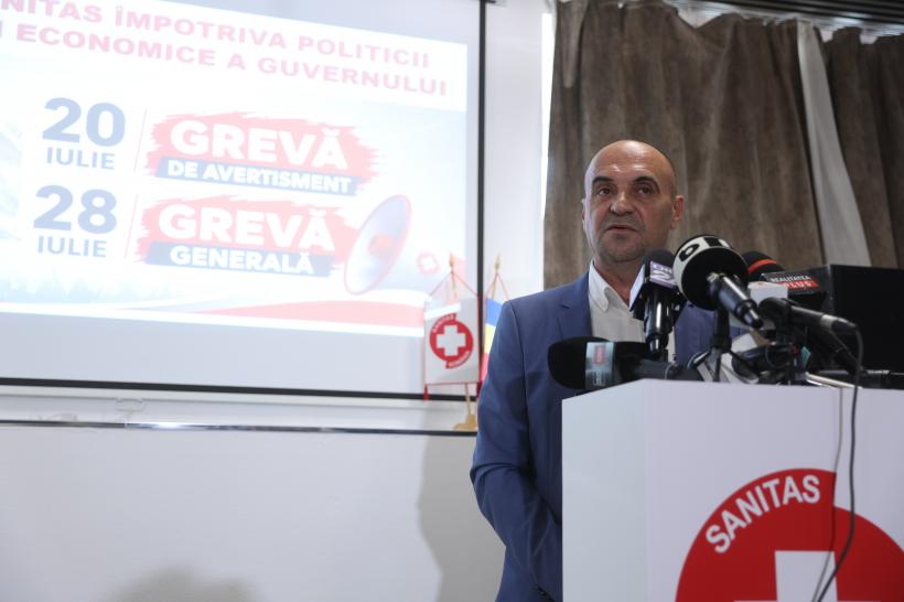 „Ne mor colegii în gărzi”. Liderul Sanitas, după întâlnirea cu Bolojan: „Nici nu știu dacă există” legea salarizării