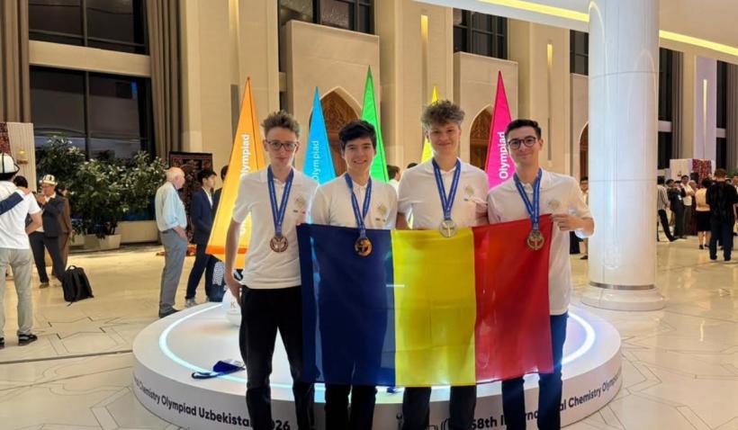 Elevii români au obținut o medalie de aur, două de argint și una de bronz la Olimpiada Internațională de Chimie