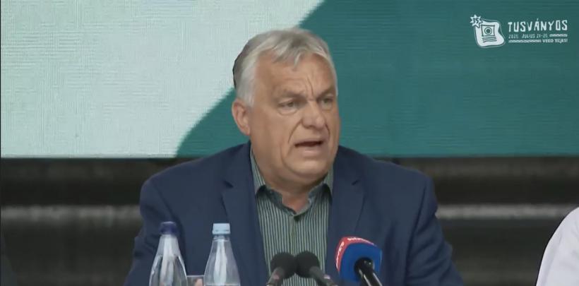 Viktor Orban a venit în România să-l atace pe Peter Magyar și să acuze UE. Discurs virulent la Băile Tușnad: „Ungaria e noua Venezuela”