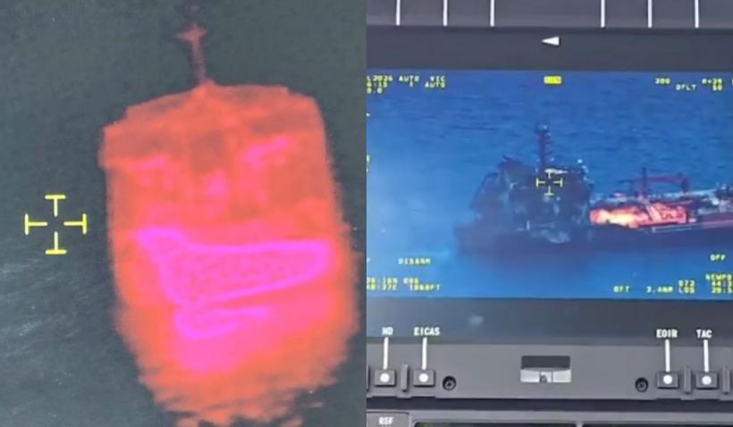 Alertă pe mare la Sulina: doi marinari s-ar fi aruncat de pe o navă de frica dronelor. Îi caută vasul de salvare SAR Apollo