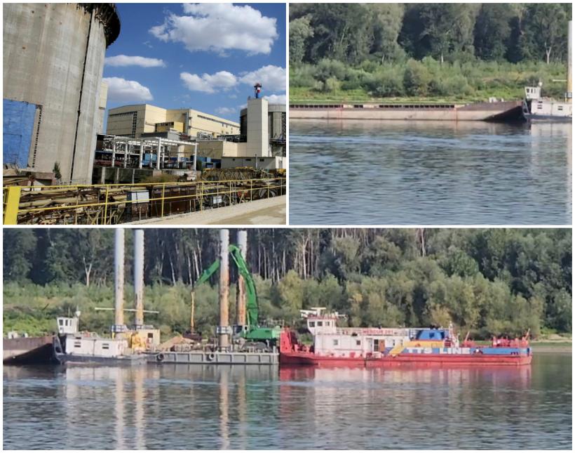O nouă misiune de urgență pe Dunăre. Armata reia detonarea stâncii Pârjoaia, cu 100 de kg de explozibil. În zonă s-au adus două barje