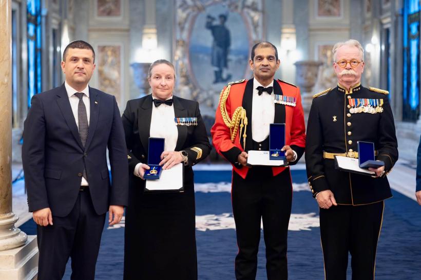 Bucureştiul găzduieşte cea mai amplă reuniune a rezerviștilor din statele NATO. Miruţă: "Respectul nu e un gest festiv, e o obligaţie"