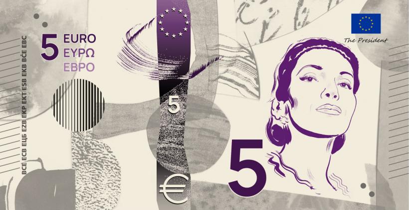 Cine este personalitatea americană care ar putea apărea pe noua bancnotă de 5 euro