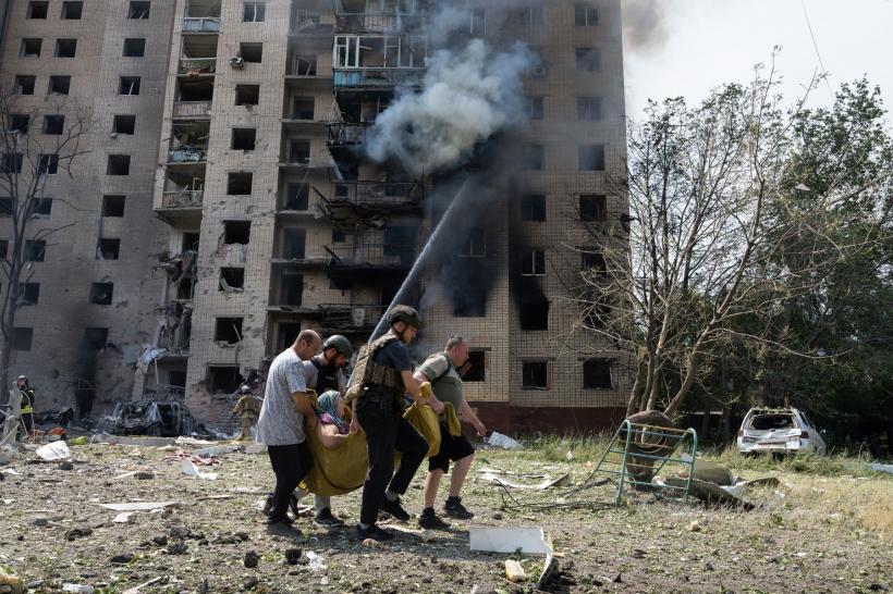 Ucraina a început evacuarea civililor din Kramatorsk, reduta ucraineană din Donețk. Rușii sunt la 20 km de oraș