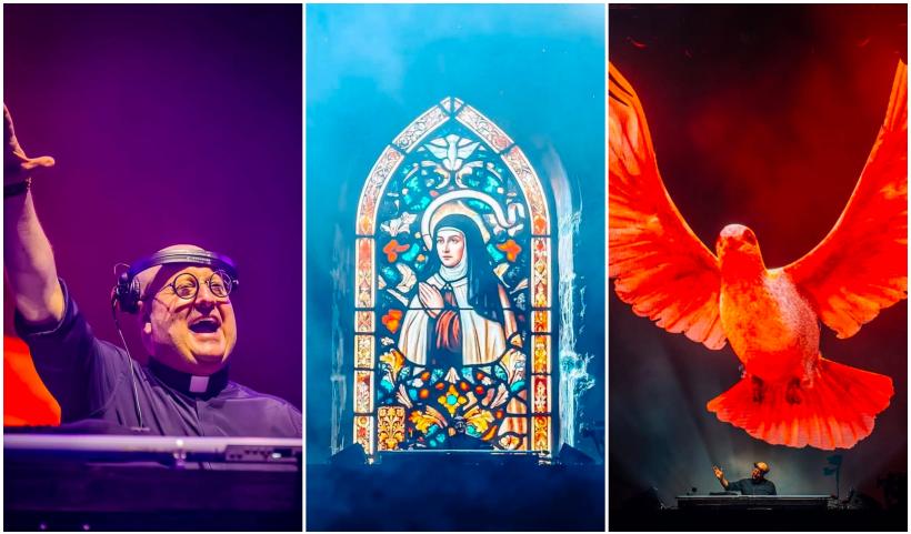 Moment neașteptat la UNTOLD: Papa Leon al XIV-lea le-a transmis un mesaj tinerilor, în timpul show-ului unui DJ-preot