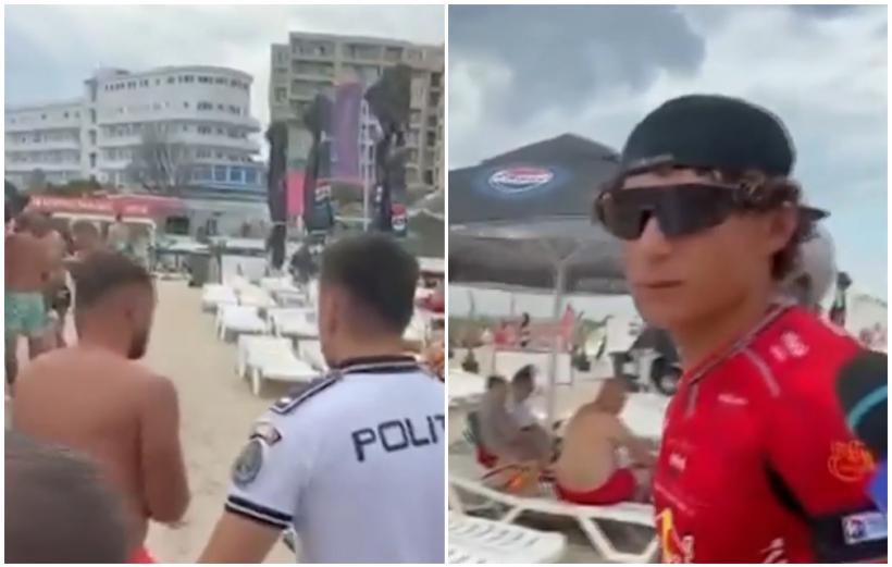 Un turist a sărit să bată un salvamar, pe plaja din Eforie. Tot acolo, un bărbat a murit înecat joi după ce fusese salvat de trei ori
