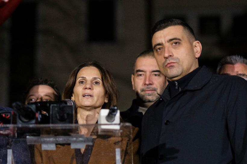 George Simion, scandal live cu Anca Alexandrescu: "Ce ai de faci așa?". Liderul AUR a publicat "stenogramele inventate"
