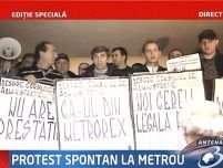 Angajaţii de la Metrou ameninţă cu noi greve