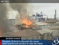 Incendiu într-un hotel din Chile. 10 morţi