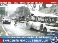 Beirut. Explozii în două autobuze 
