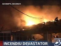 Incendiu devastator în Ferentari 

