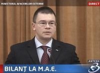 Ungureanu a prezentat bilanţul M.A.E.