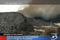 Incendiu de proporţii pe dealurile Hollywood-ului

