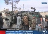 
Soldaţii români, eroi în Afganistan 
