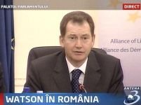 Graham Watson vine în România