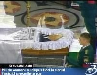Funeralii pentru Boris Elţîn la Moscova