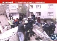 Istanbul. O clădire de 8 etaje s-a prăbuşit