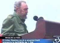 Cuba. Fidel Castro a lipsit de la parada de 1 Mai

