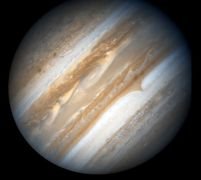 Detalii în imagini de pe planeta Jupiter
