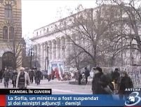 Sofia. Ministrul Economiei autosuspendat