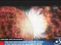 NASA. Explozie stelară spectaculoasă