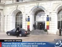 Un spion costă pe fiecare român 100 euro/an