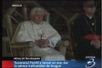 Papa Benedict militează împotriva drogurilor