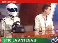 Pilotul fantomă al Top Gear la Antena 3