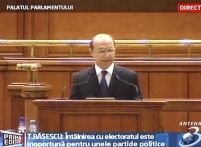 Băsescu: "Soluţia stă în anticipate"