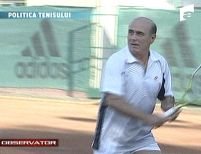 Parlamentarii se antrenează în politica tenisului