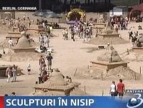 Festival de sculpturi în nisip în mijlocul Berlinului
