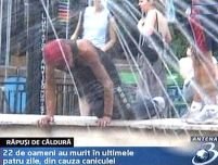 România pârjolită. 22 de victime ale caniculei (video)