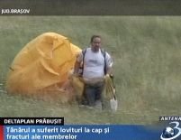 Un tânăr s-a prăbuşit cu deltaplanul la Braşov