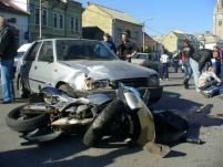 Doi motociclişti au murit în două accidente distincte