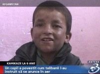 Afganistan. Copil kamikaze de 6 ani