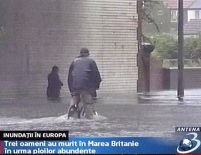 Arşiţă şi inundaţii în Europa