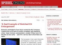 Presa germană: UE ar trebui să-i arate României uşa