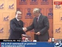 PD şi PLD şi-au oficializat colaborarea
