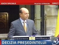 Băsescu: Legea pensiilor promulgată când va avea acoperire financiară