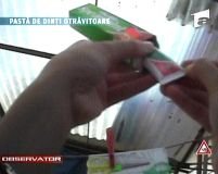 În România se vinde o pastă de dinţi otrăvitoare <font color=red>(VIDEO)</font>