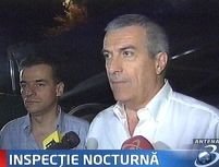 Tăriceanu şi Orban în inspecţie nocturnă pe DN1 (VIDEO)