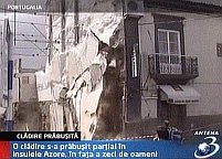 O clădire de două etaje s-a prăbuşit în Portugalia