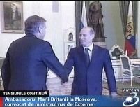 Cei 4 diplomaţi ruşi expulzaţi de Londra au părăsit Marea Britanie