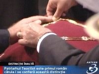 Băsescu l-a decorat pe Teoctist post-mortem