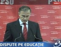 PSD acuză Guvernul de starea învăţământului