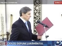 Băsescu: îi acord tot sprijinul politic lui Cioloş 