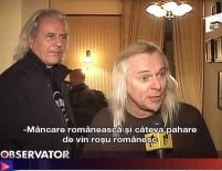 Rockerii de la Uriah Heep au cinat româneşte <font color=red>(VIDEO)</font>